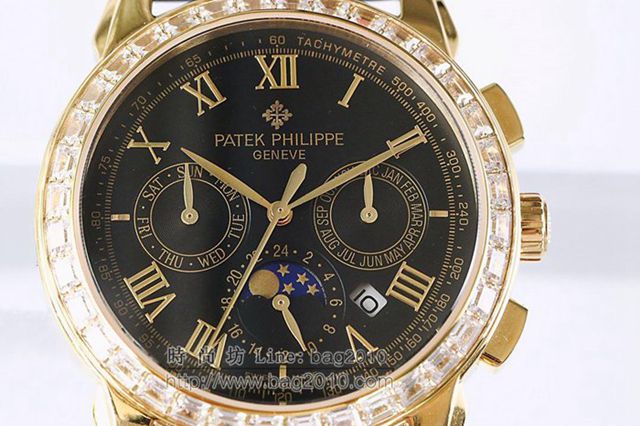 PATEK PHILIPPE手錶 超強防水 百達翡麗多功能男表 百達翡麗機械男士腕表  hds1743
